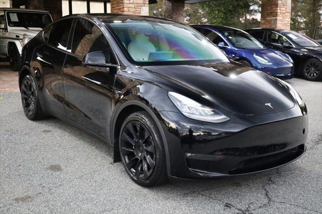 used 2021 Tesla Model Y car, priced at $28,497