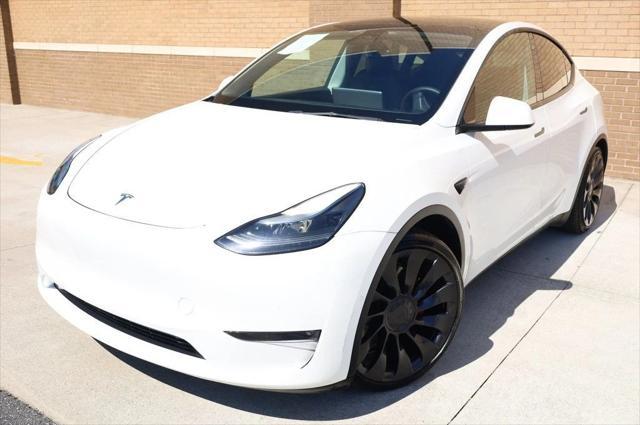 used 2022 Tesla Model Y car, priced at $27,997