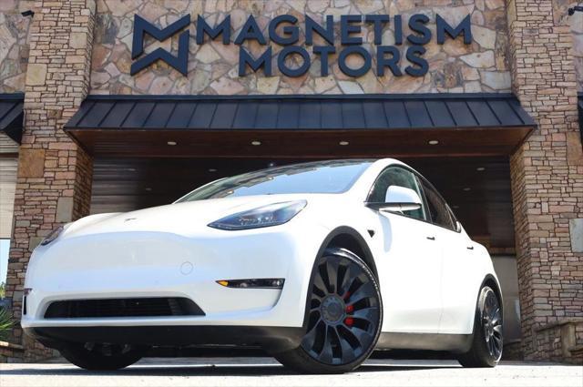 used 2022 Tesla Model Y car, priced at $27,997