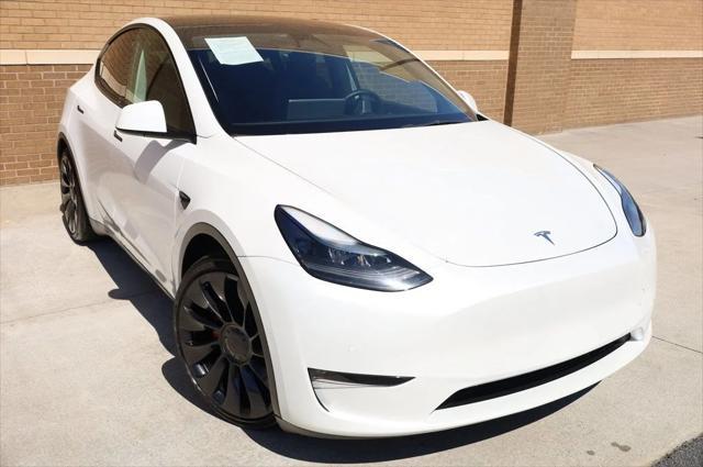 used 2022 Tesla Model Y car, priced at $27,997
