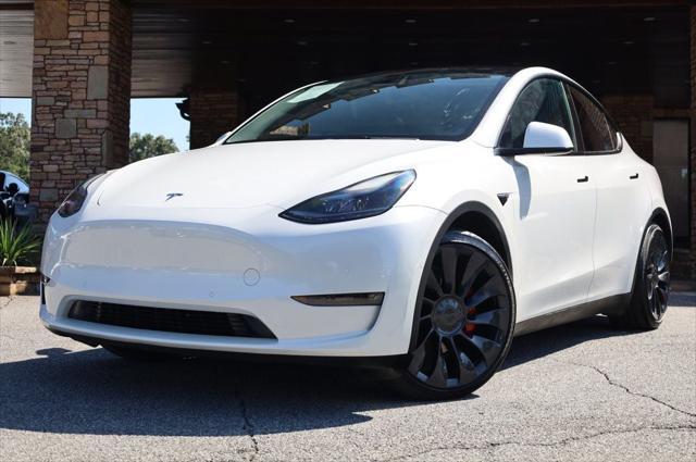 used 2022 Tesla Model Y car, priced at $27,997