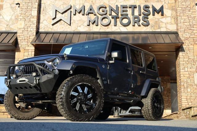 used 2017 Jeep Wrangler Unlimited car, priced at $19,997