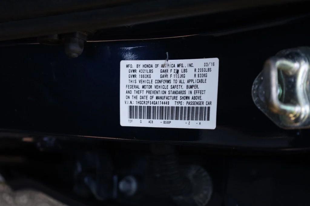 used 2016 Honda Accord car, priced at $12,997