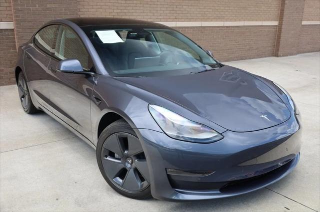used 2022 Tesla Model 3 car, priced at $25,497