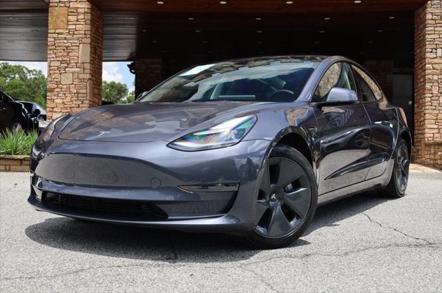 used 2022 Tesla Model 3 car, priced at $25,497
