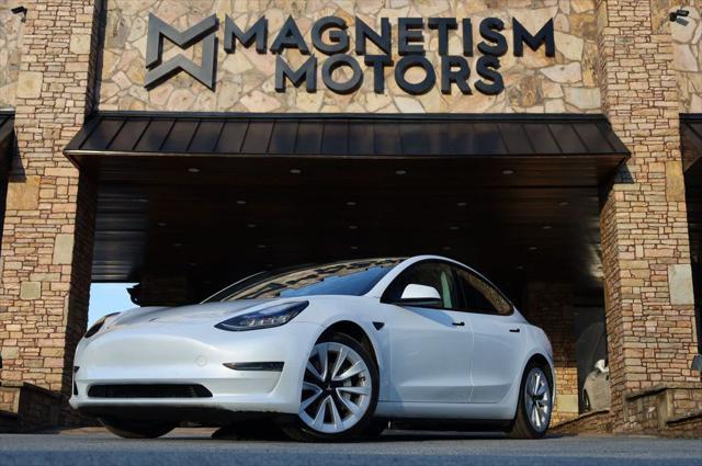 used 2021 Tesla Model 3 car, priced at $22,497