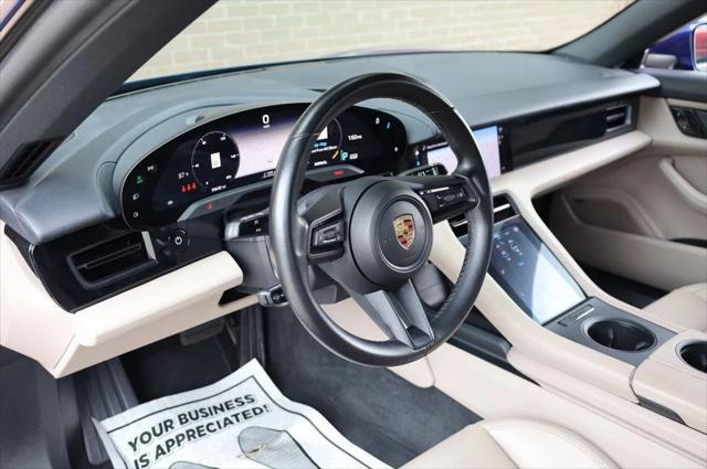 used 2021 Porsche Taycan car, priced at $44,997