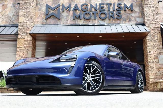 used 2021 Porsche Taycan car, priced at $44,997