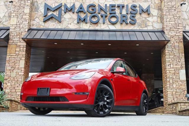 used 2021 Tesla Model Y car, priced at $28,997