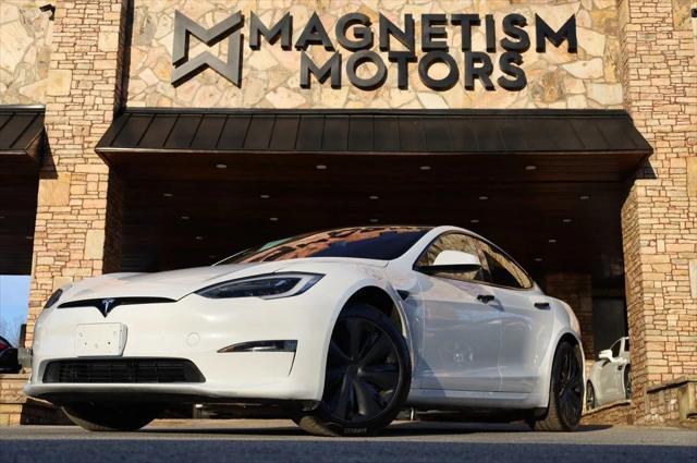 used 2021 Tesla Model S car, priced at $37,997