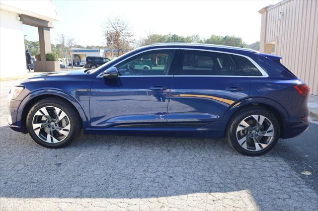 used 2021 Audi e-tron car, priced at $35,997