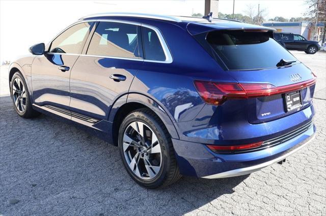 used 2021 Audi e-tron car, priced at $35,997