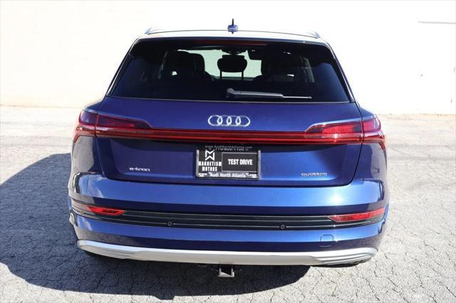 used 2021 Audi e-tron car, priced at $35,997