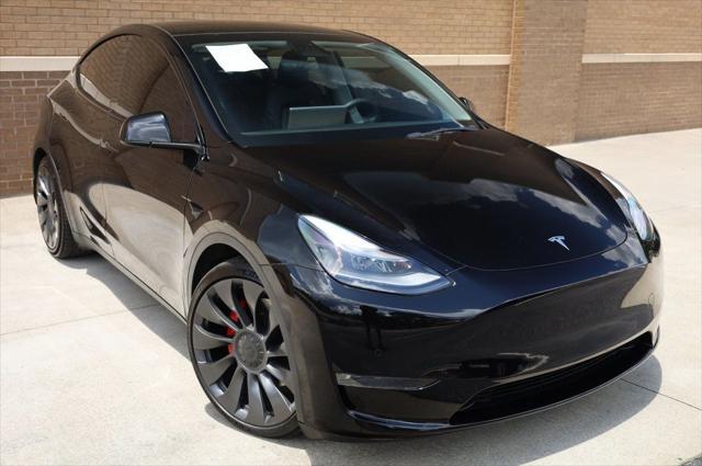 used 2021 Tesla Model Y car, priced at $20,297
