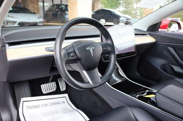 used 2018 Tesla Model 3 car, priced at $17,997