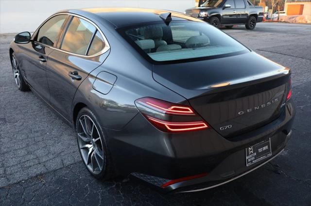 used 2023 Genesis G70 car, priced at $22,997