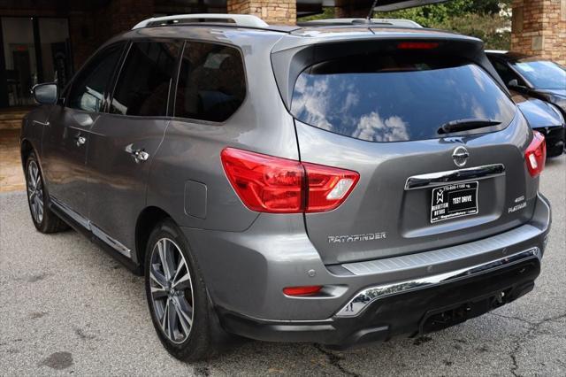 used 2018 Nissan Pathfinder car, priced at $20,497