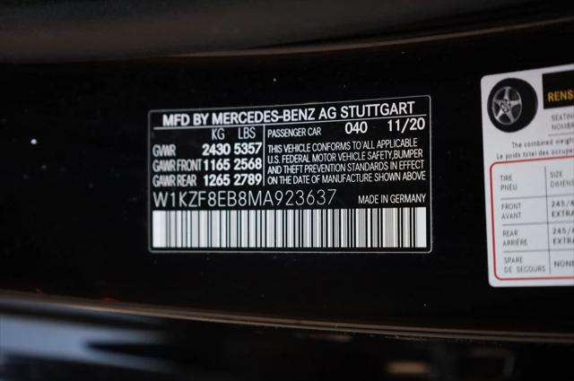 used 2021 Mercedes-Benz E-Class car, priced at $28,747