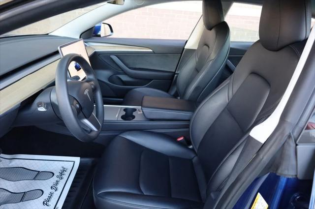 used 2022 Tesla Model 3 car, priced at $20,297