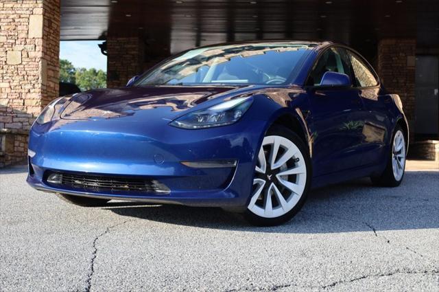 used 2022 Tesla Model 3 car, priced at $20,297