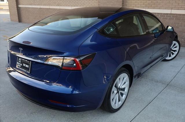 used 2022 Tesla Model 3 car, priced at $20,297