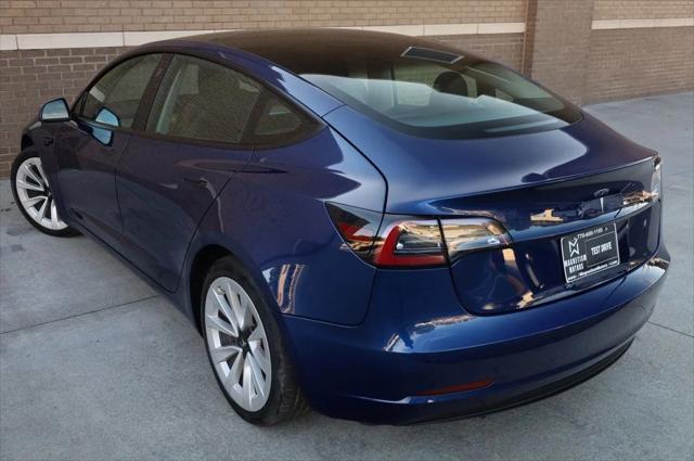 used 2022 Tesla Model 3 car, priced at $20,297