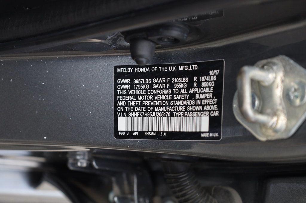 used 2018 Honda Civic car, priced at $16,997