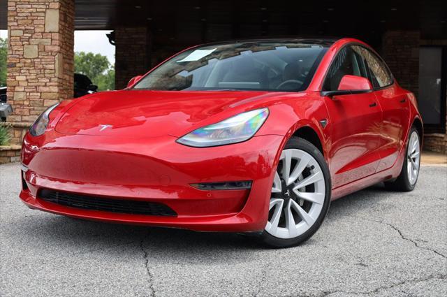 used 2022 Tesla Model 3 car, priced at $24,997