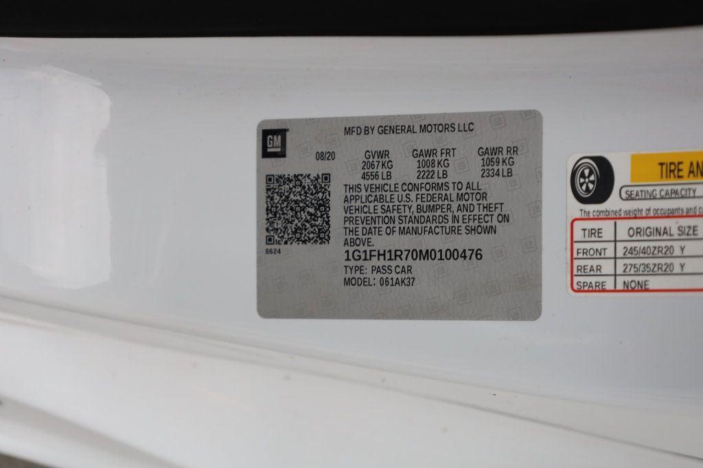 used 2021 Chevrolet Camaro car, priced at $44,997