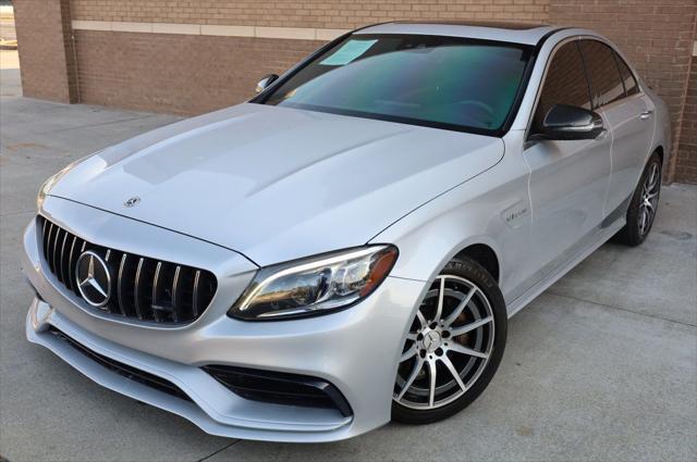 used 2020 Mercedes-Benz AMG C 63 car, priced at $43,797