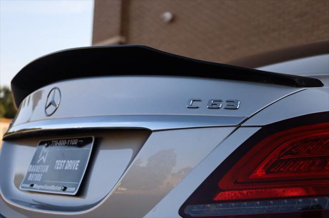 used 2020 Mercedes-Benz AMG C 63 car, priced at $43,797