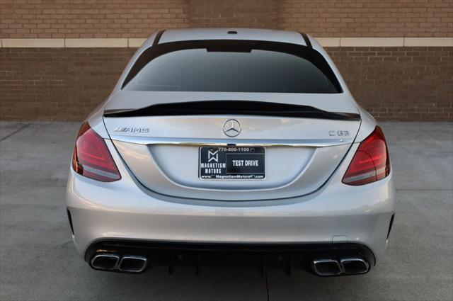 used 2020 Mercedes-Benz AMG C 63 car, priced at $43,797