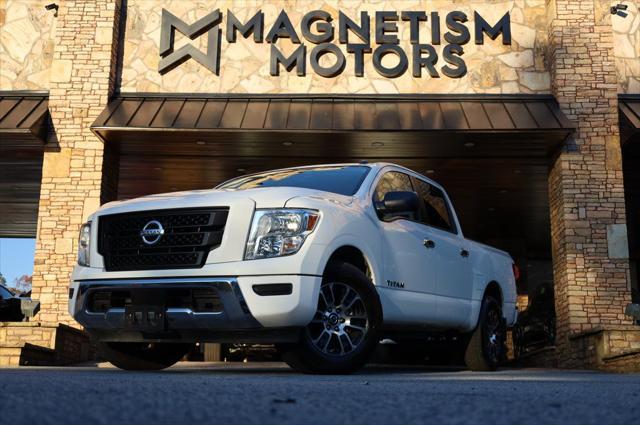 used 2021 Nissan Titan car, priced at $22,997