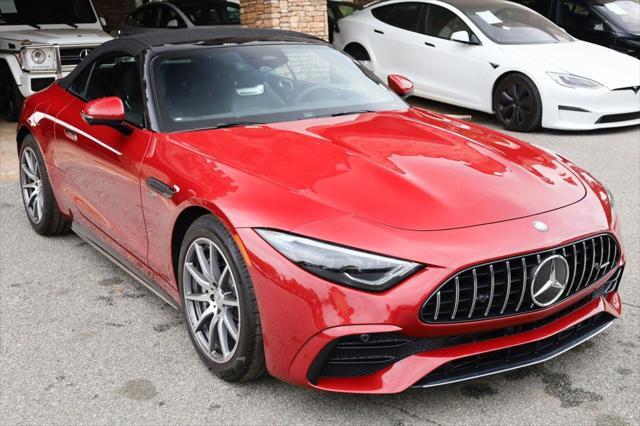 used 2023 Mercedes-Benz AMG SL 43 car, priced at $71,997