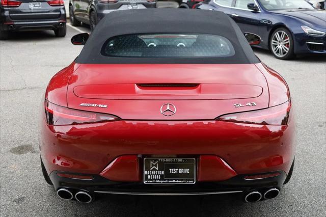 used 2023 Mercedes-Benz AMG SL 43 car, priced at $69,997