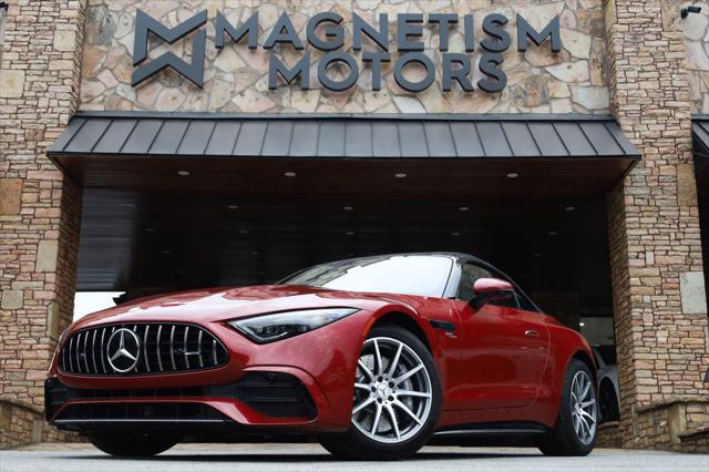 used 2023 Mercedes-Benz AMG SL 43 car, priced at $69,997