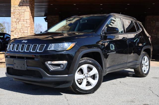 used 2021 Jeep Compass car, priced at $18,497