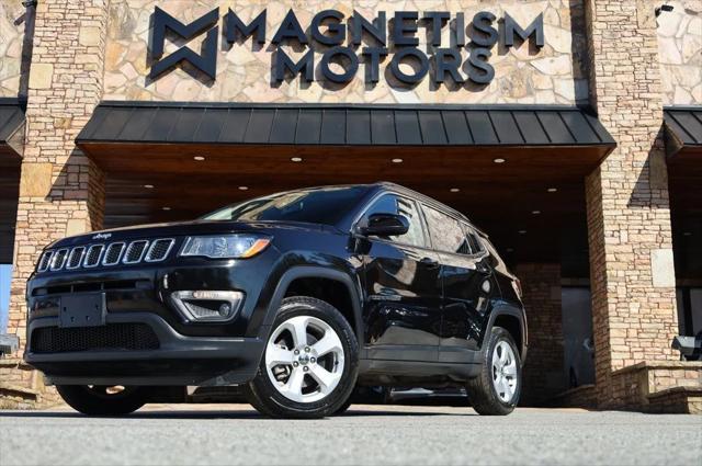 used 2021 Jeep Compass car, priced at $18,497