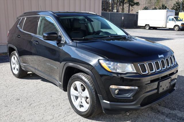 used 2021 Jeep Compass car, priced at $18,497