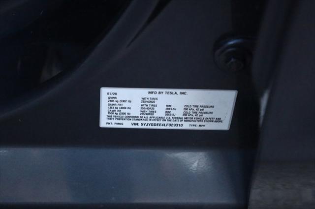 used 2020 Tesla Model Y car, priced at $19,897