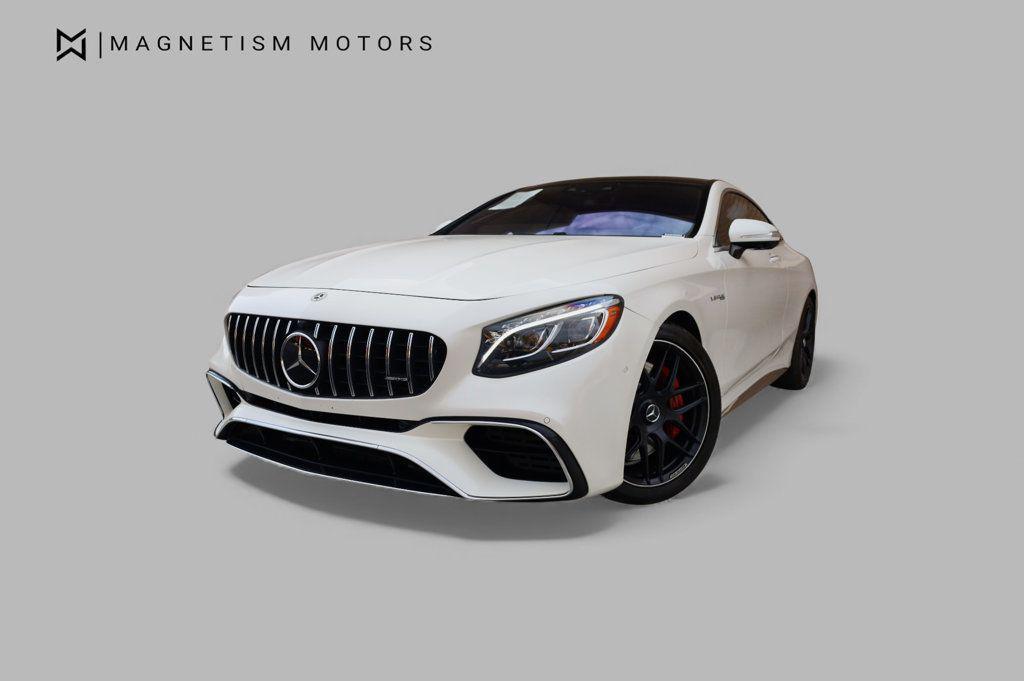 used 2019 Mercedes-Benz AMG S 63 car, priced at $74,997