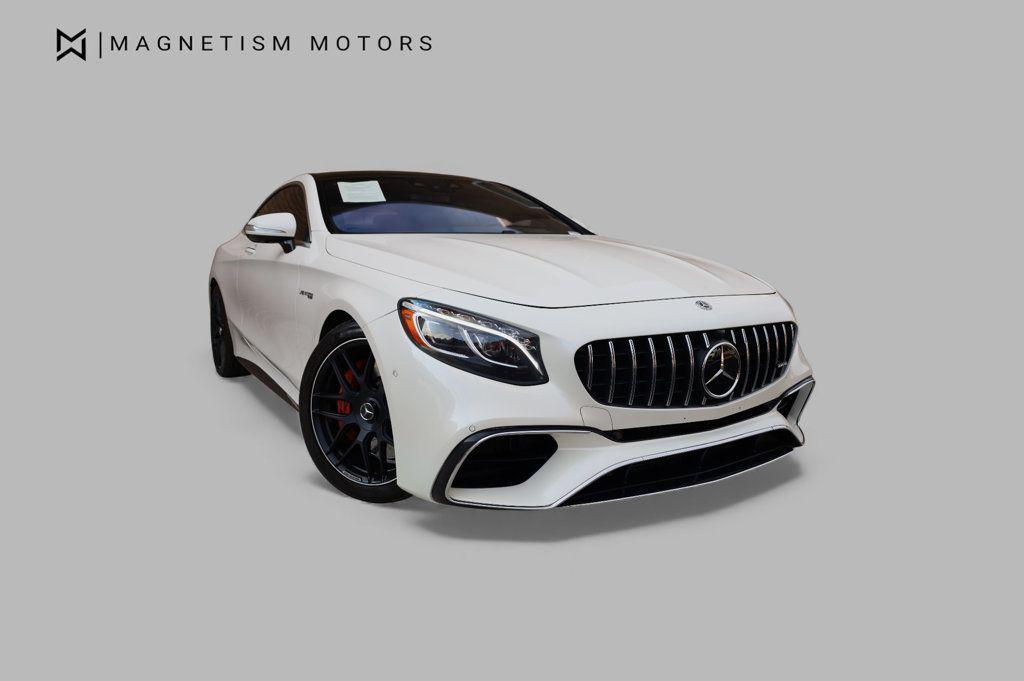 used 2019 Mercedes-Benz AMG S 63 car, priced at $74,997