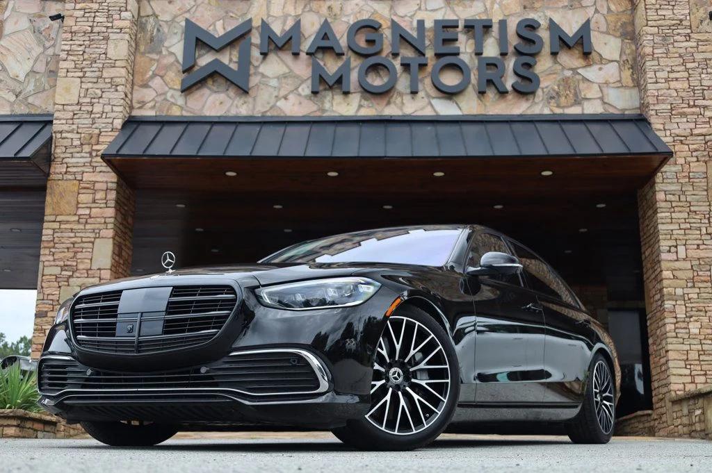 used 2021 Mercedes-Benz S-Class car, priced at $54,997