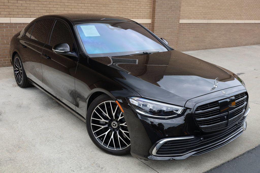 used 2021 Mercedes-Benz S-Class car, priced at $54,997