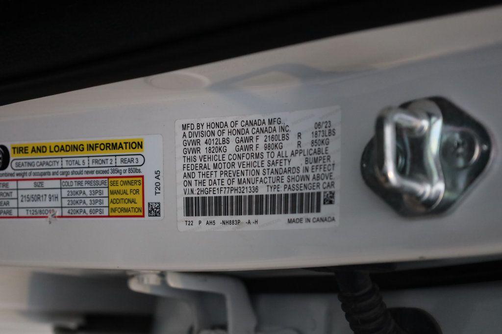 used 2023 Honda Civic car, priced at $23,797