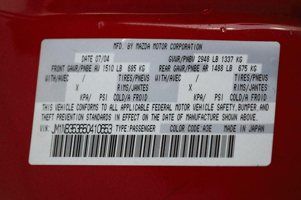 used 2005 Mazda MX-5 Miata car, priced at $12,997