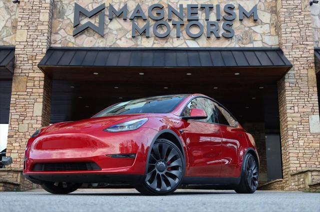 used 2022 Tesla Model Y car, priced at $26,747