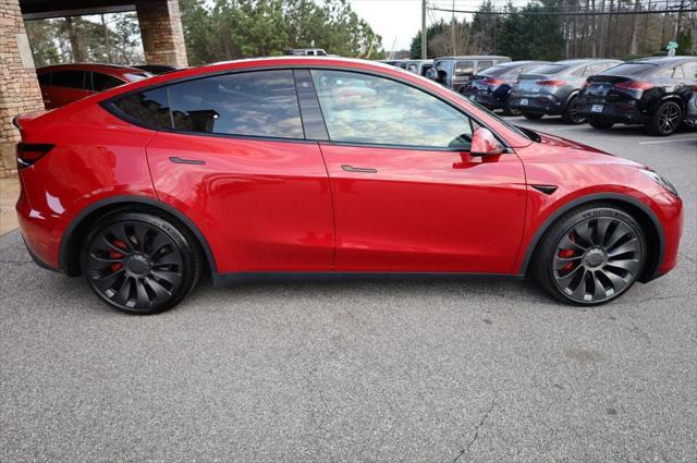 used 2022 Tesla Model Y car, priced at $27,497