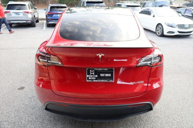 used 2022 Tesla Model Y car, priced at $27,497