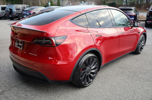 used 2022 Tesla Model Y car, priced at $27,497